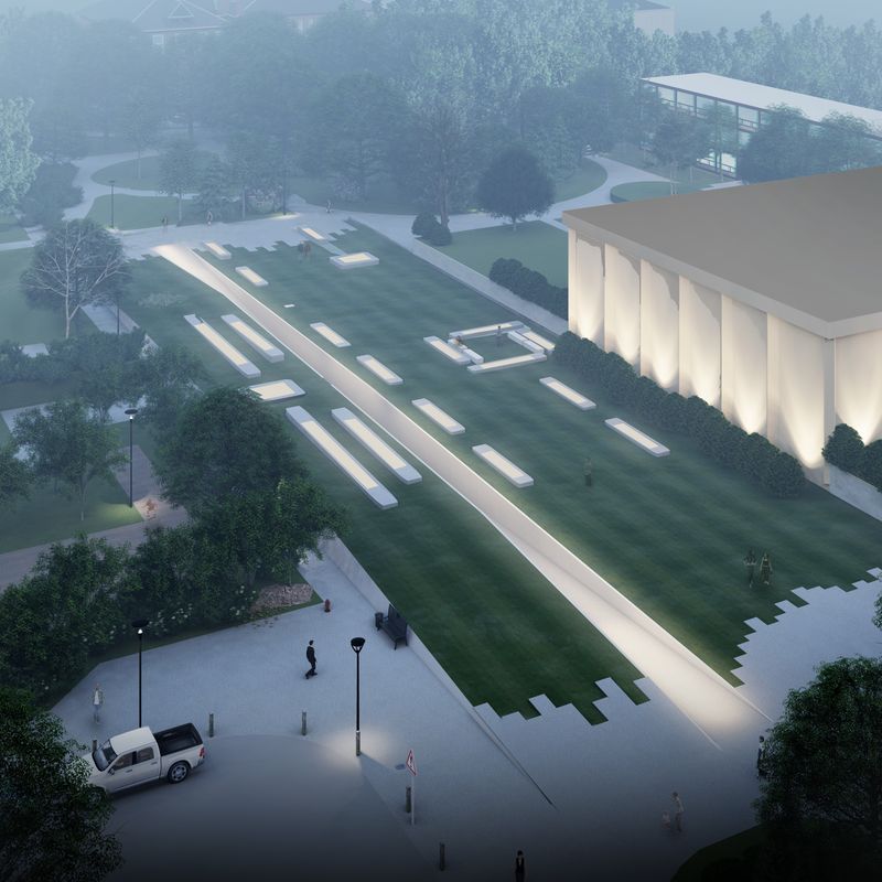 Exterior Aerial Render