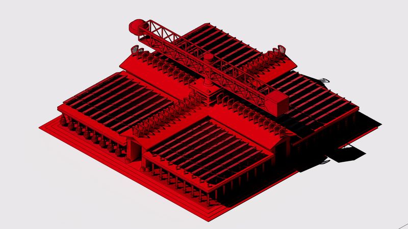 Amphitheater Pavilion — Elevation 2