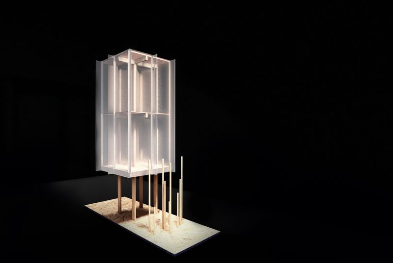 Study Model — Elevated Box