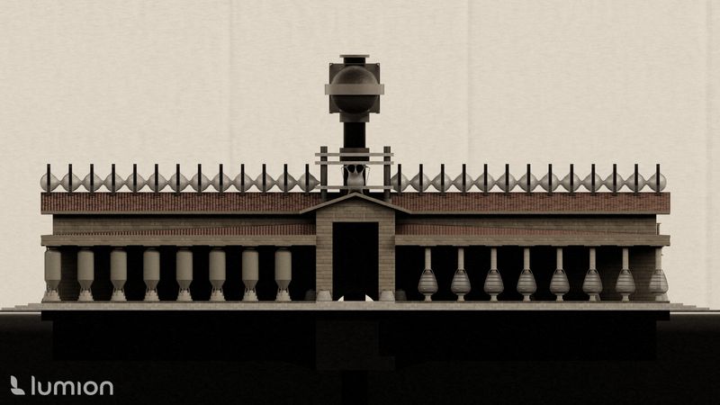 Stoa Automaton Elevation 2