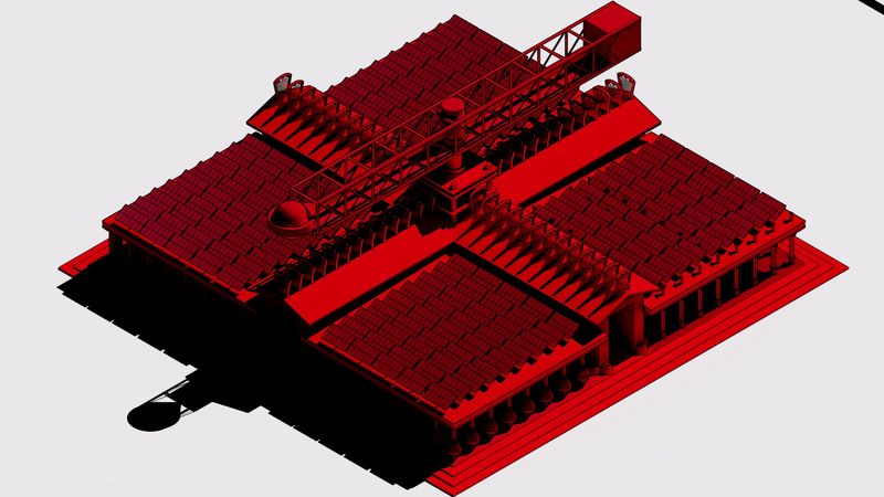 Amphitheater Pavilion — Elevation 3