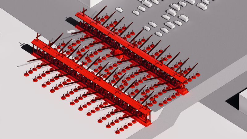 Crane Field — Isometric Wide