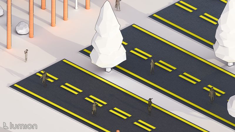 Crane Field — Road Detail