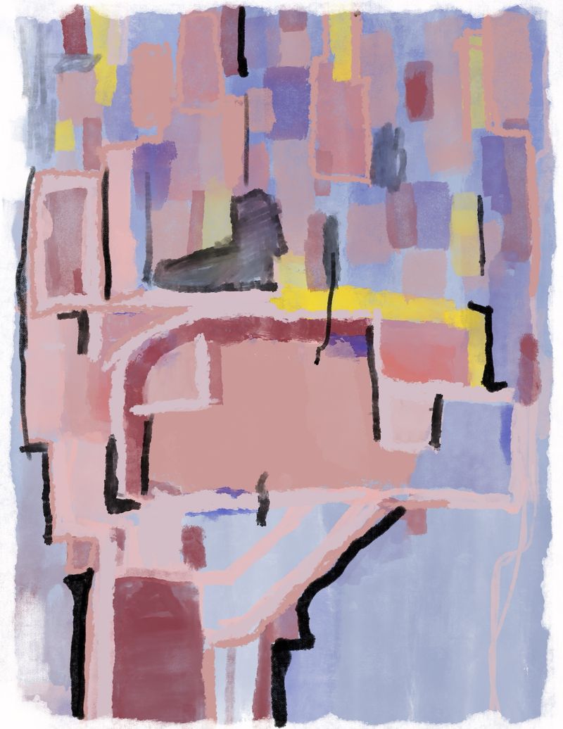Boot Still Life — Abstract