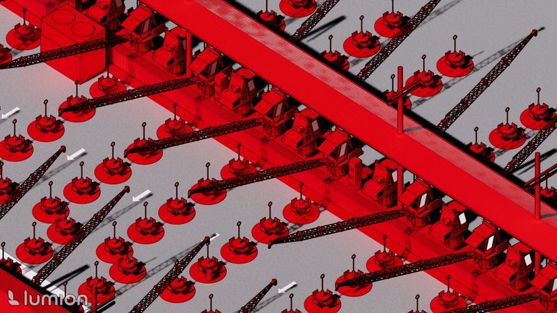 Crane Field — Isometric