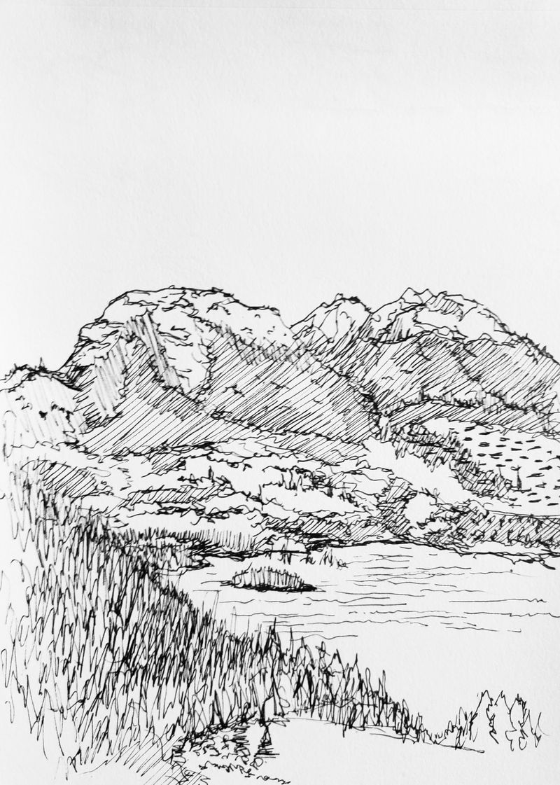 Mountain Sketch