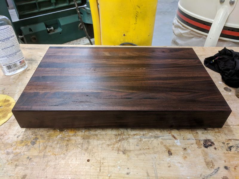 Walnut Cutting Board — Workshop