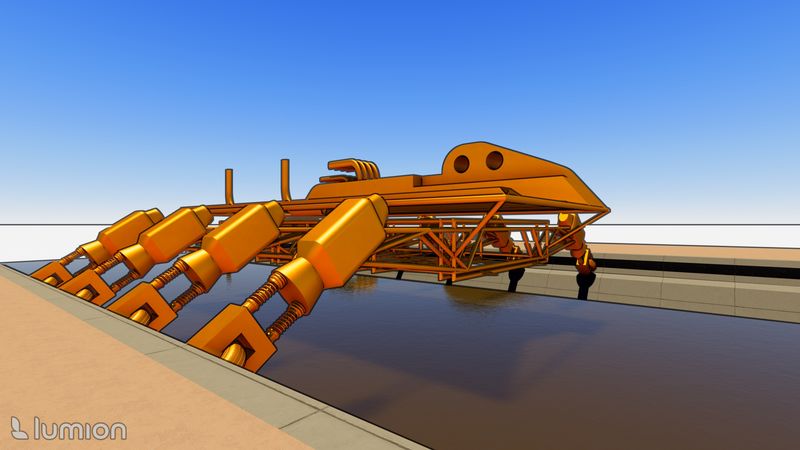 Canal — Mechanism Render