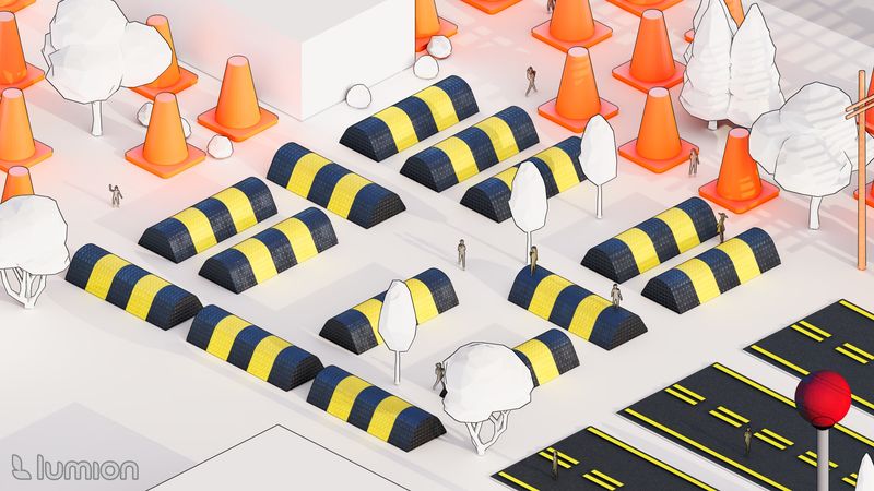 Crane Field — Speed Bump Detail