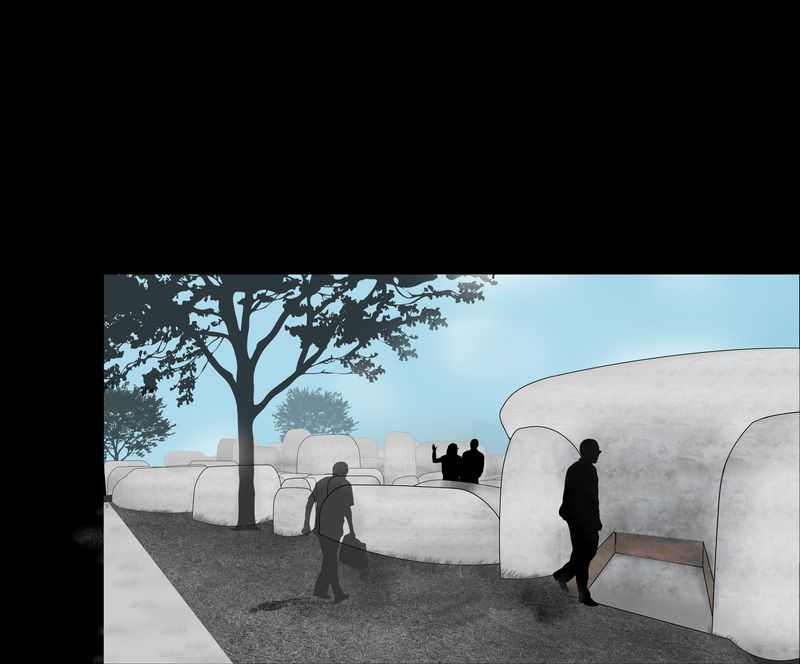Public Space Pavilion — Perspective