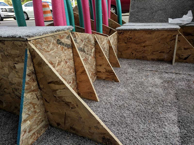 Grass Pavilion — Bench Detail