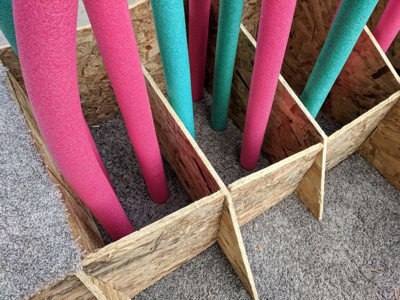 Grass Pavilion — Installation Detail