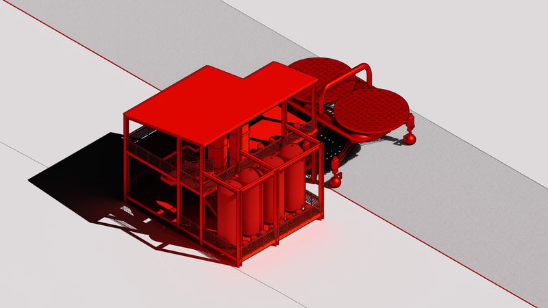 Table Pavilion — Isometric 4