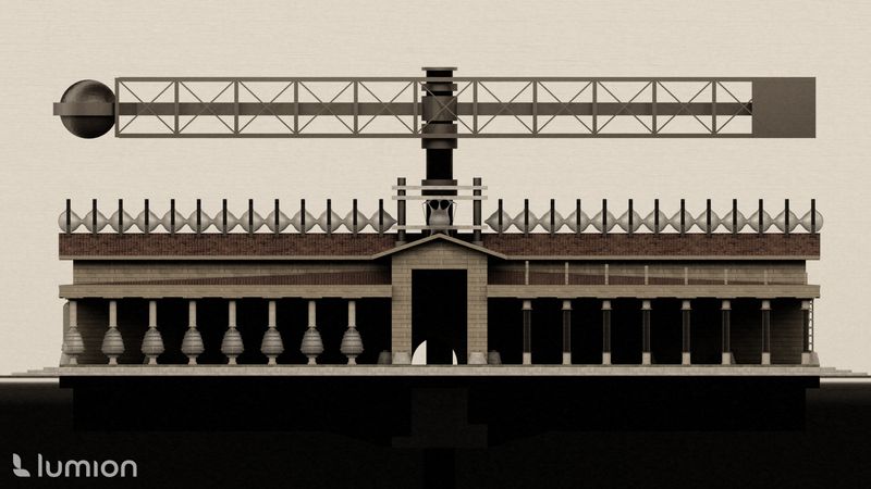 Stoa Automaton Elevation 3