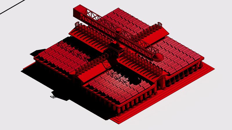 Amphitheater Pavilion — Elevation