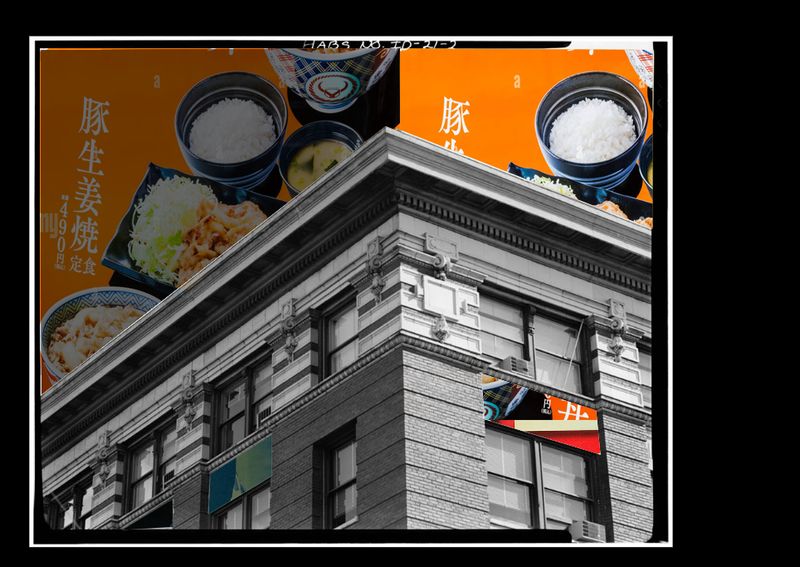 Storefront Collage Study 3